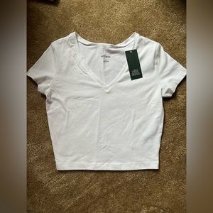 NWT white v neck